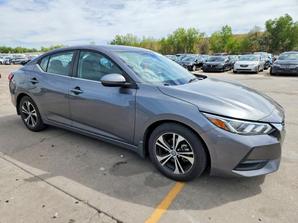 2021 Nissan Sentra მანქანა იყიდება აუქციონზე, vin: 3N1AB8CV6MY302833, აუქციონის ნომერი: 68647226