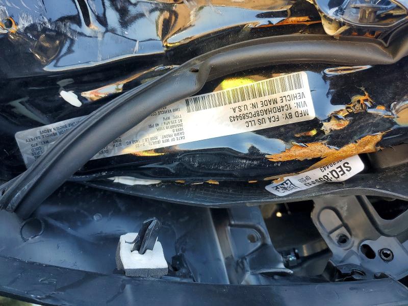 2023 Dodge Durango მანქანა იყიდება აუქციონზე, vin: 1C4RDHAG8PC589443, აუქციონის ნომერი: 69836446