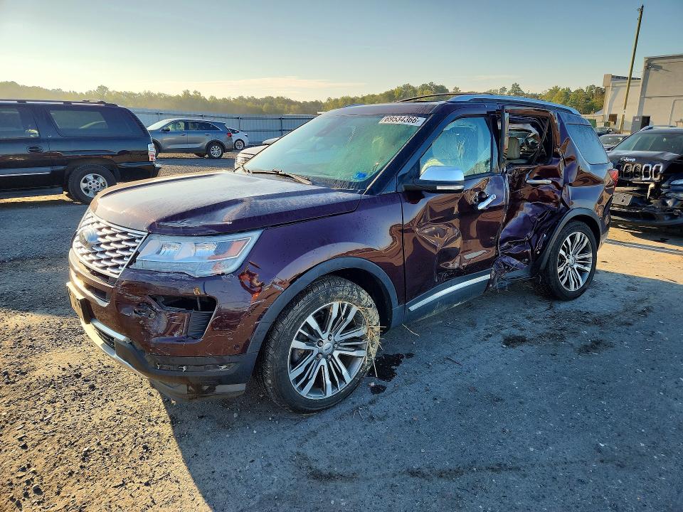 2018 Ford Explorer მანქანა იყიდება აუქციონზე, vin: 1FM5K8HT3JGB29948, აუქციონის ნომერი: 69534366