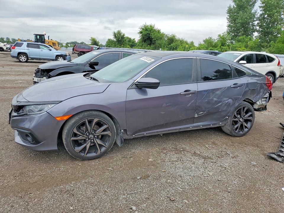 Продажа на аукционе авто 2020 Honda Civic, vin: 2HGFC2F88LH027555, номер лота: 67804106