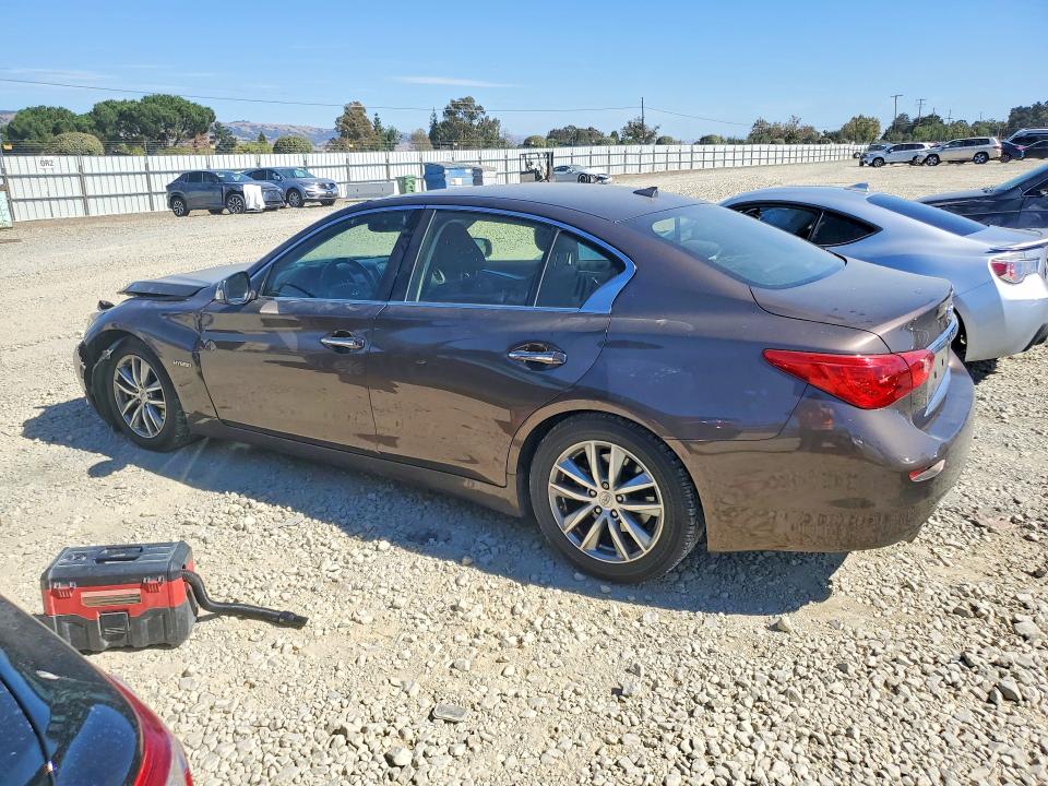 2014 Infiniti Q50 Hybrid მანქანა იყიდება აუქციონზე, vin: JN1AV7AP7EM691542, აუქციონის ნომერი: 68661556