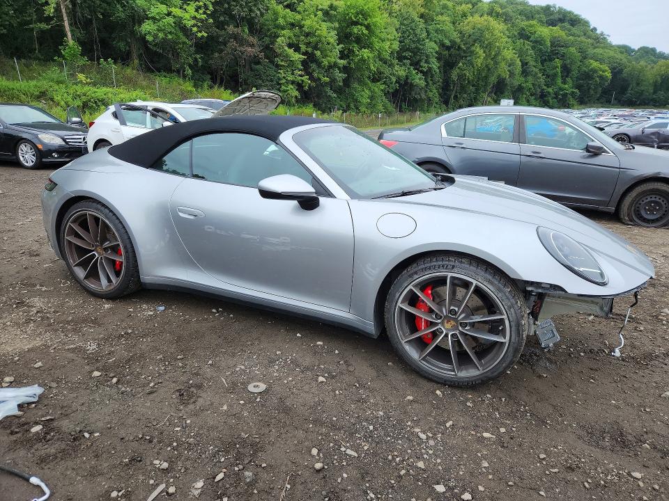 2020 Porsche 911 მანქანა იყიდება აუქციონზე, vin: WP0CB2A96LS263487, აუქციონის ნომერი: 67131056