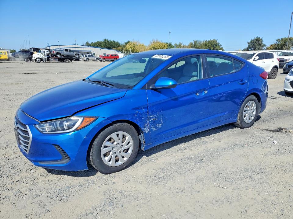 69180266 :رقم المزاد ، 5NPD74LF0HH192121 vin ، 2017 Hyundai Elantra مزاد بيع