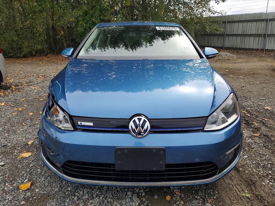 2016 Volkswagen E-golf მანქანა იყიდება აუქციონზე, vin: WVWKP7AU9GW913927, აუქციონის ნომერი: 67699576