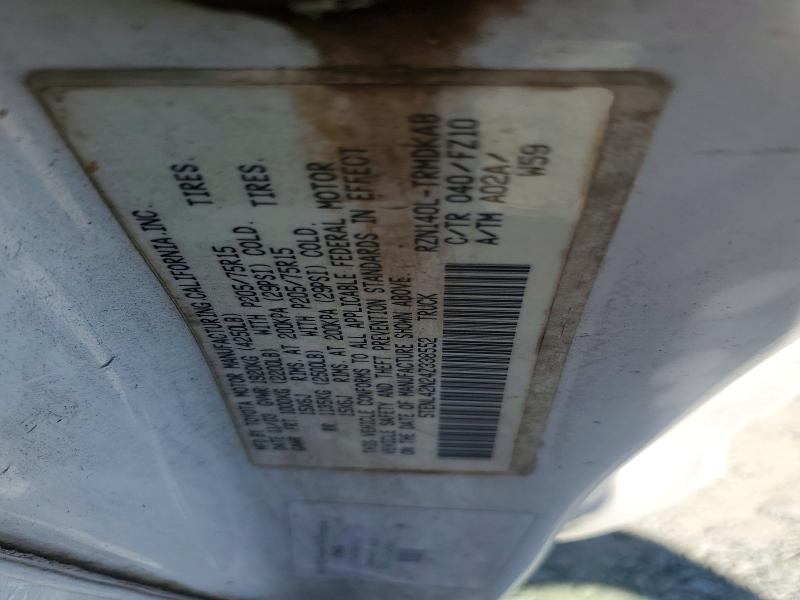 Aukcja sprzedaży 2004 Toyota Tacoma, vin: 5TENL42N24Z338552, numer aukcji: 68680346