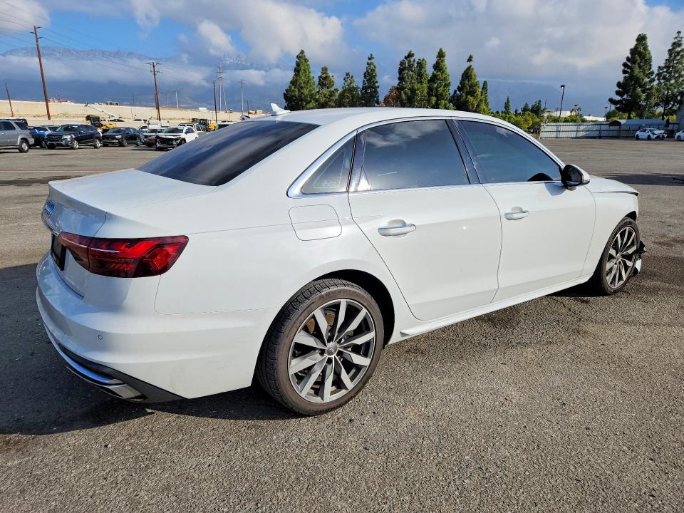 2020 Audi A4 მანქანა იყიდება აუქციონზე, vin: WAUHMAF43LA060342, აუქციონის ნომერი: 68717416
