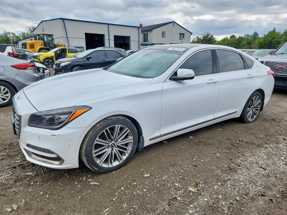 Продаж на аукціоні авто 2018 Genesis G80, vin: KMHGN4JEXJU263104, номер лоту: 70937916