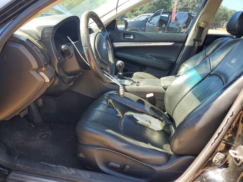 2011 Infiniti G25 Sedan მანქანა იყიდება აუქციონზე, vin: JN1DV6AR5BM652954, აუქციონის ნომერი: 67910826