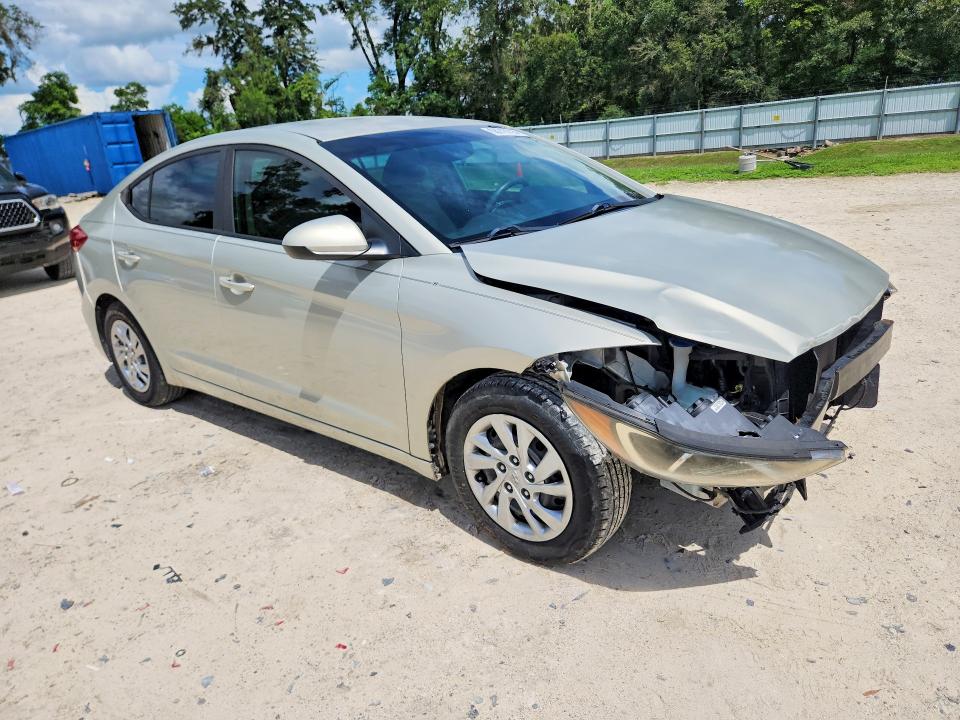2017 Hyundai Elantra მანქანა იყიდება აუქციონზე, vin: KMHD74LFXHU428808, აუქციონის ნომერი: 68216116