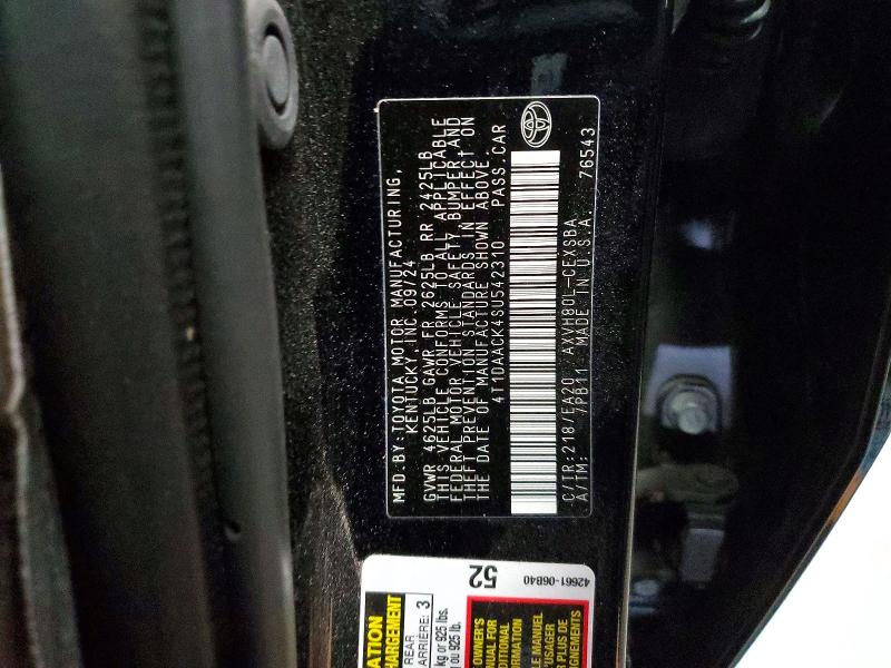 Aukcja sprzedaży 2025 Toyota Camry, vin: 4T1DAACK4SU542310, numer aukcji: 68565576