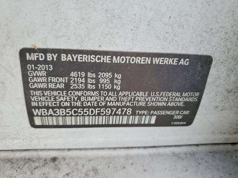 Продаж на аукціоні авто 2013 Bmw 328, vin: WBA3B5C55DF597478, номер лоту: 70235826