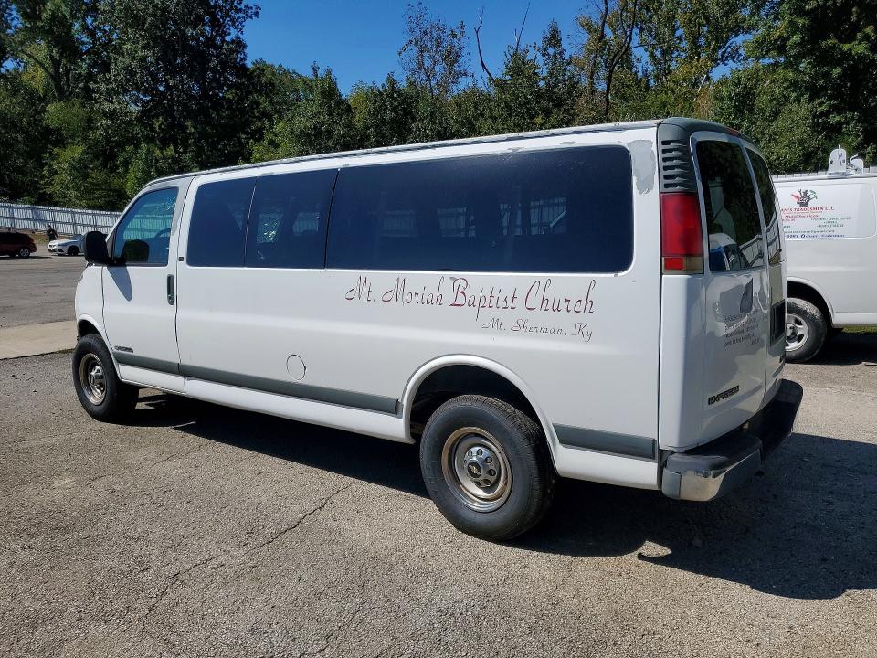 70699206 :رقم المزاد ، 1GAHG39G621126806 vin ، 2002 Chevrolet Express G3500 مزاد بيع
