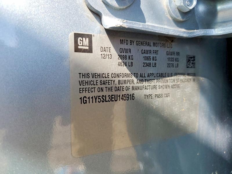 Продажа на аукционе авто 2014 Chevrolet Impala, vin: 1G11Y5SL3EU145916, номер лота: 67723296