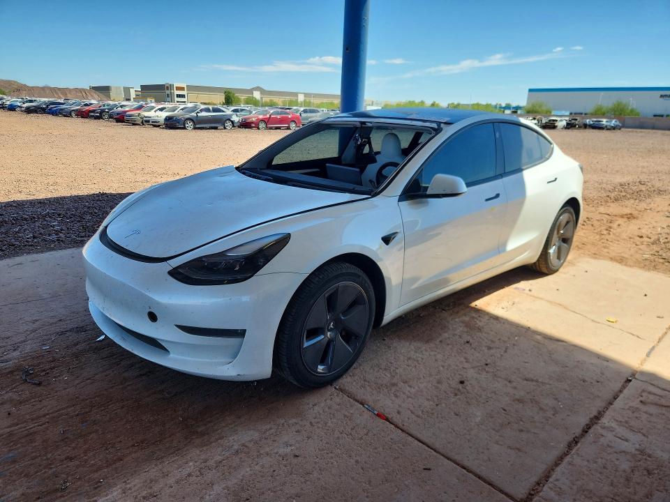 68688786 :رقم المزاد ، 5YJ3E1EB5PF592778 vin ، 2023 Tesla Model 3 مزاد بيع