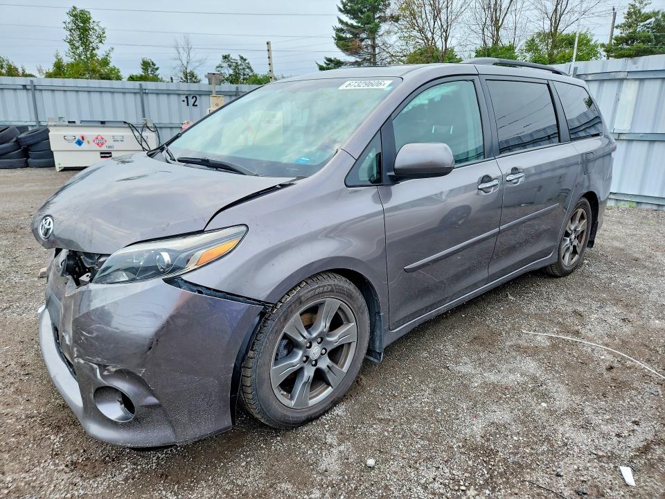 Aukcja sprzedaży 2017 Toyota Sienna, vin: 5TDXZ3DC9HS890243, numer aukcji: 67329606