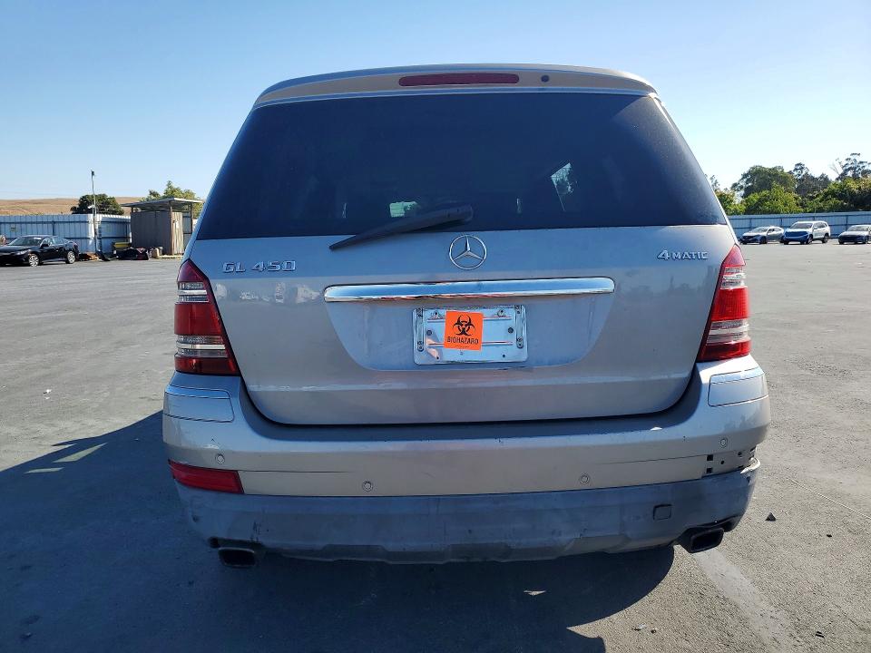 Продаж на аукціоні авто 2007 Mercedes-benz Gl, vin: 4JGBF71EX7A115487, номер лоту: 70342316