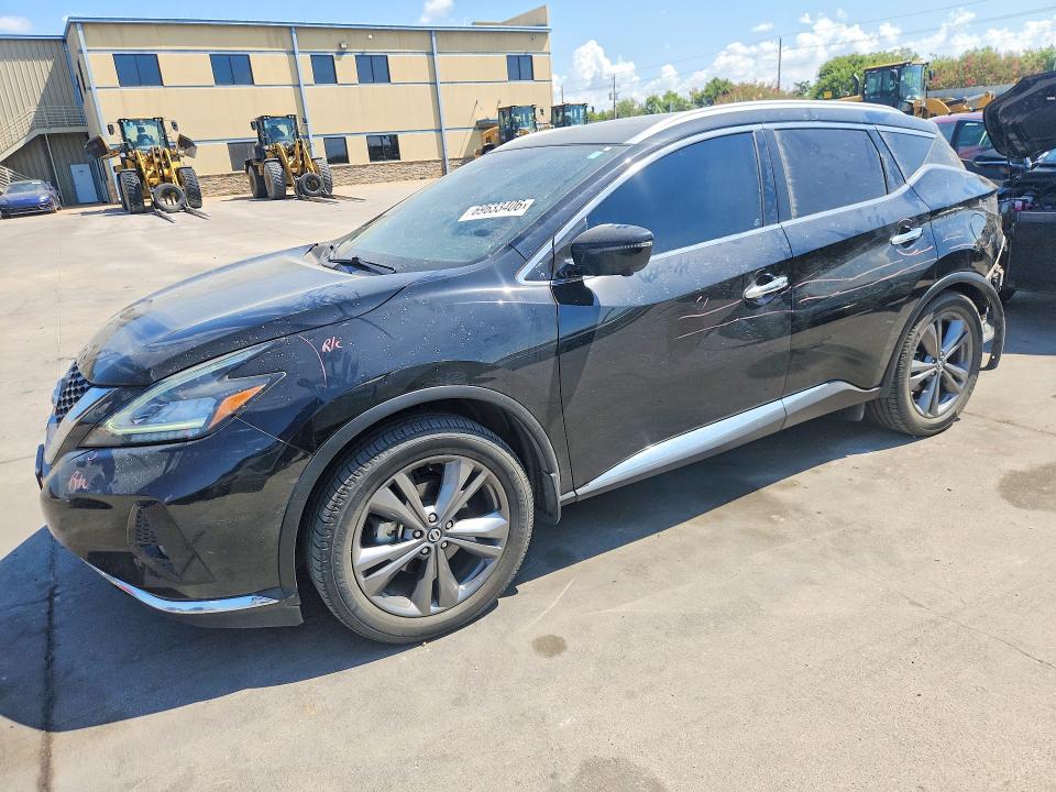 2021 Nissan Murano მანქანა იყიდება აუქციონზე, vin: 5N1AZ2DJ6MC114514, აუქციონის ნომერი: 69633406