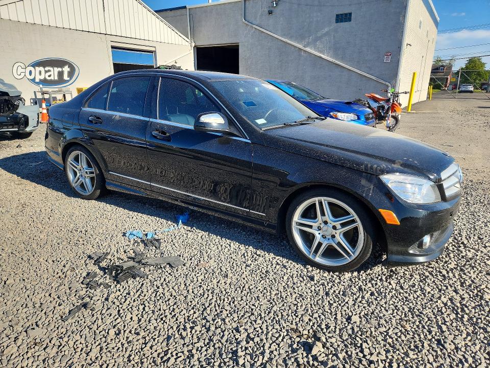 2008 Mercedes-benz C მანქანა იყიდება აუქციონზე, vin: WDDGF56X68R030051, აუქციონის ნომერი: 68675316