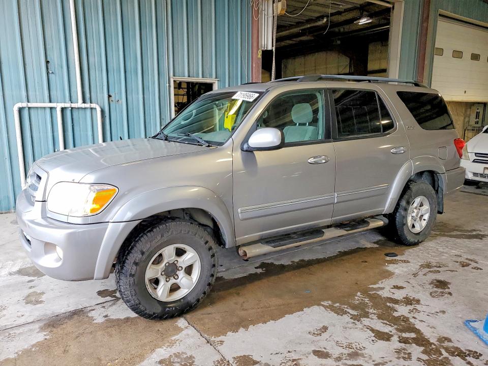 2005 Toyota Sequoia მანქანა იყიდება აუქციონზე, vin: 5TDBT44A65S241494, აუქციონის ნომერი: 71195966