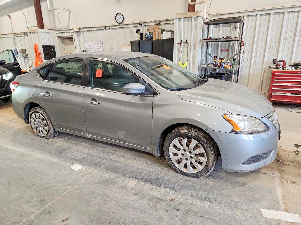 2014 Nissan Sentra მანქანა იყიდება აუქციონზე, vin: 3N1AB7AP0EY304884, აუქციონის ნომერი: 66506886