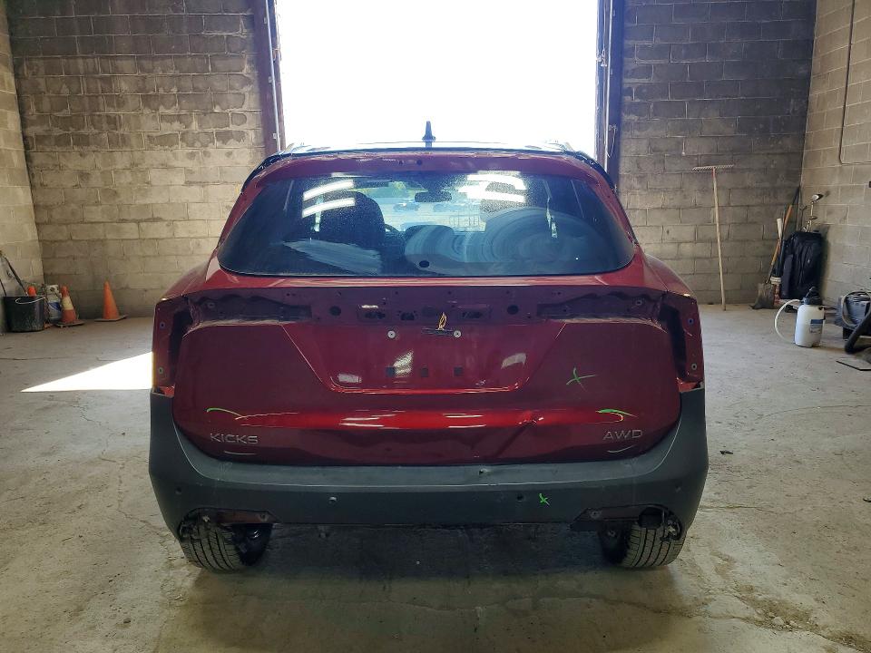 2025 Nissan Kicks მანქანა იყიდება აუქციონზე, vin: 3N8AP6CB6SL438726, აუქციონის ნომერი: 70060196