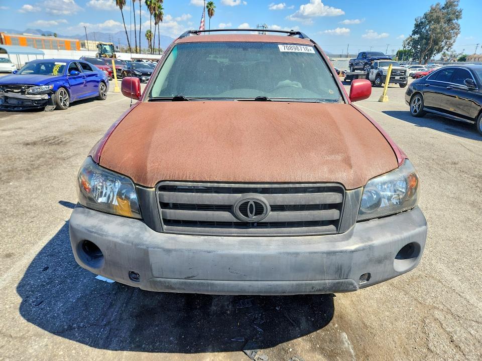 Aukcja sprzedaży 2006 Toyota Highlander, vin: JTEGD21A060150927, numer aukcji: 70898716