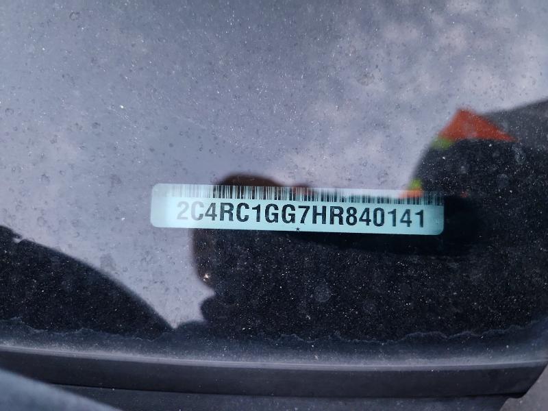 Aukcja sprzedaży 2017 Chrysler Pacifica, vin: 2C4RC1GG7HR840141, numer aukcji: 68291476
