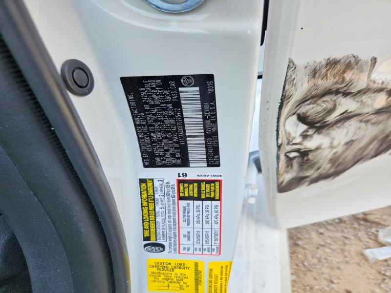 2026 Toyota Camry მანქანა იყიდება აუქციონზე, vin: 4T1DAACK8TU275402, აუქციონის ნომერი: 68840566