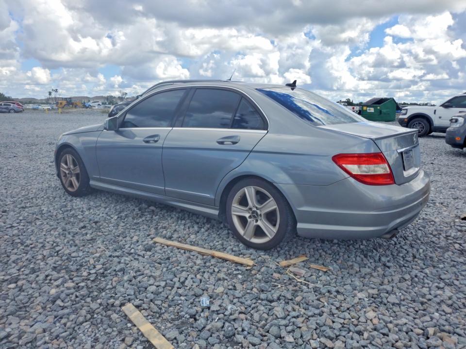 68047976 :رقم المزاد ، WDDGF5EB6AR104547 vin ، 2010 Mercedes-benz C مزاد بيع