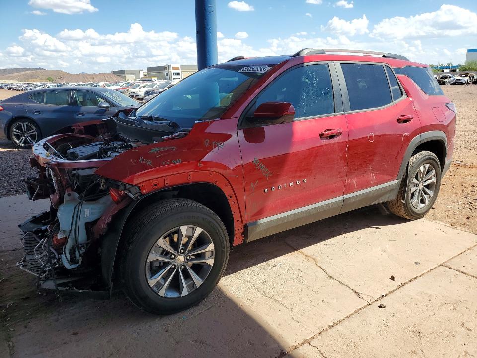 68352056 :رقم المزاد ، 3GNAXHEG8SL138239 vin ، 2025 Chevrolet Equinox مزاد بيع