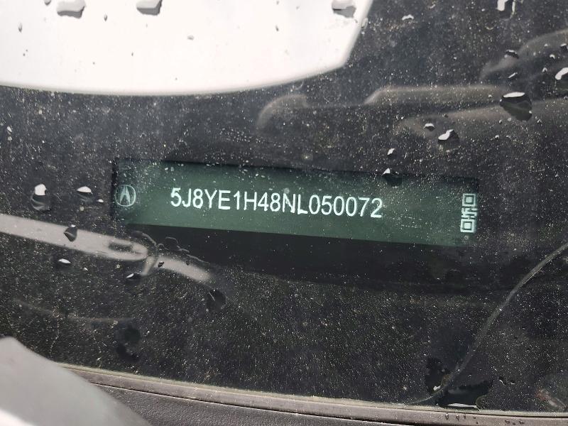2022 Acura Mdx მანქანა იყიდება აუქციონზე, vin: 5J8YE1H48NL050072, აუქციონის ნომერი: 68975646