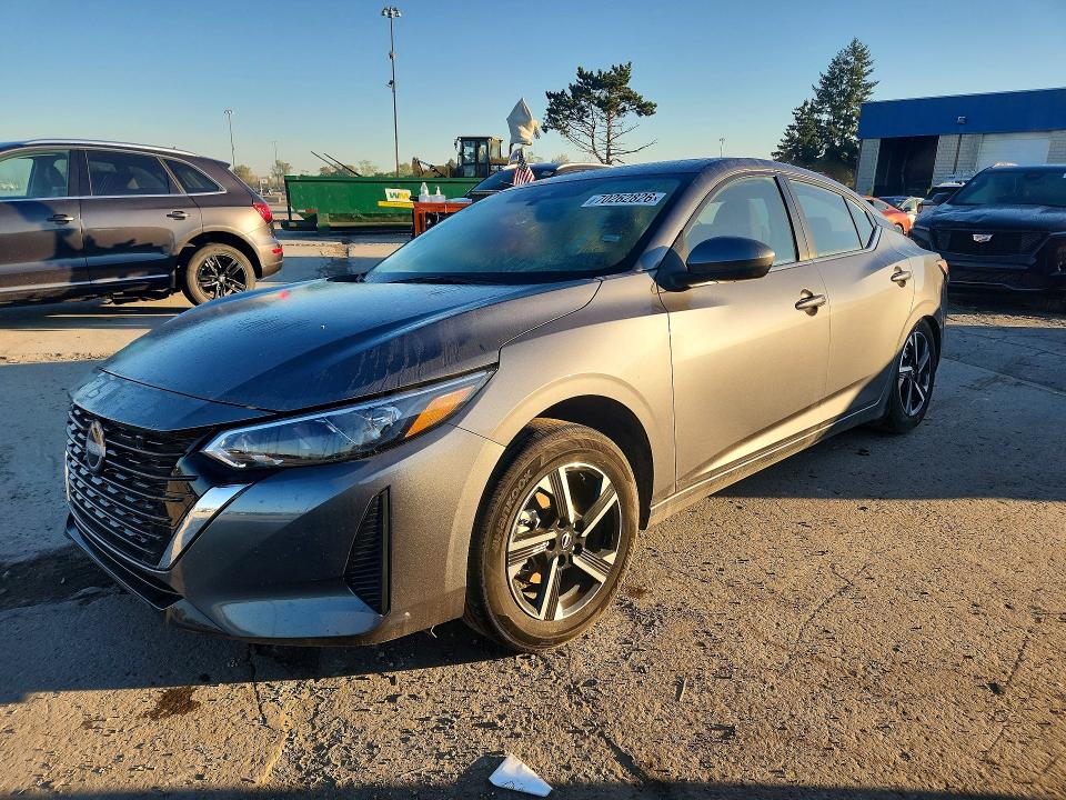 70262826 :رقم المزاد ، 3N1AB8CVXSY398902 vin ، 2025 Nissan Sentra مزاد بيع