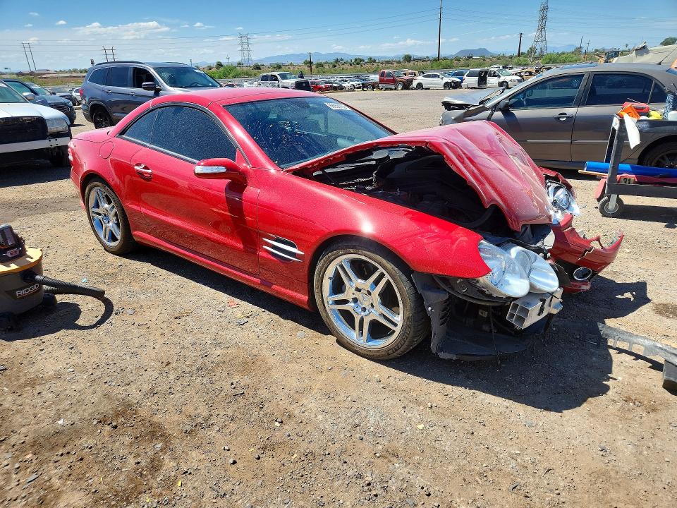 68858156 :رقم المزاد ، WDBSK71F37F131881 vin ، 2007 Mercedes-benz Sl مزاد بيع
