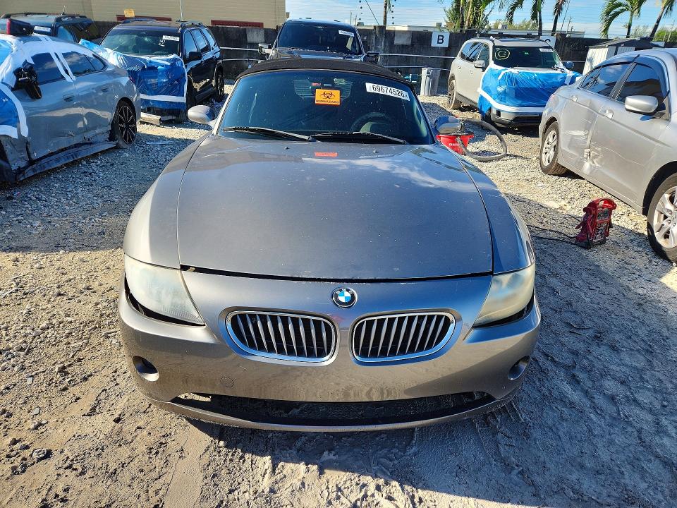 Продаж на аукціоні авто 2005 Bmw Z4, vin: 4USBT53545LT28140, номер лоту: 69674526