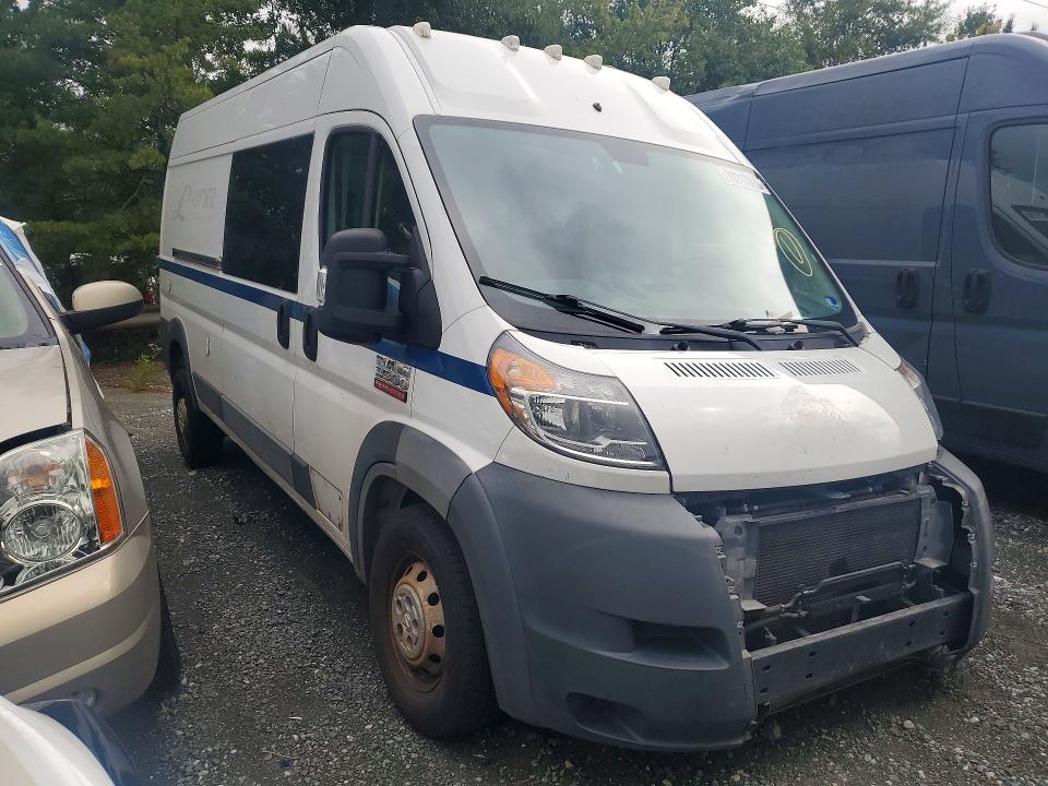 2018 Ram Promaster 3500 მანქანა იყიდება აუქციონზე, vin: 3C6URVHG0JE116837, აუქციონის ნომერი: 70717666