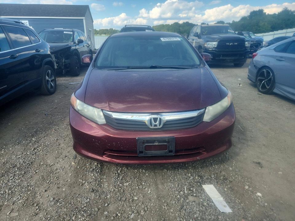 Продажа на аукционе авто 2012 Honda Civic, vin: 2HGFB2F52CH571882, номер лота: 67886316