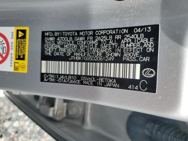 Продаж на аукціоні авто 2013 Lexus Es, vin: JTHBK1GG5D2061249, номер лоту: 70104116