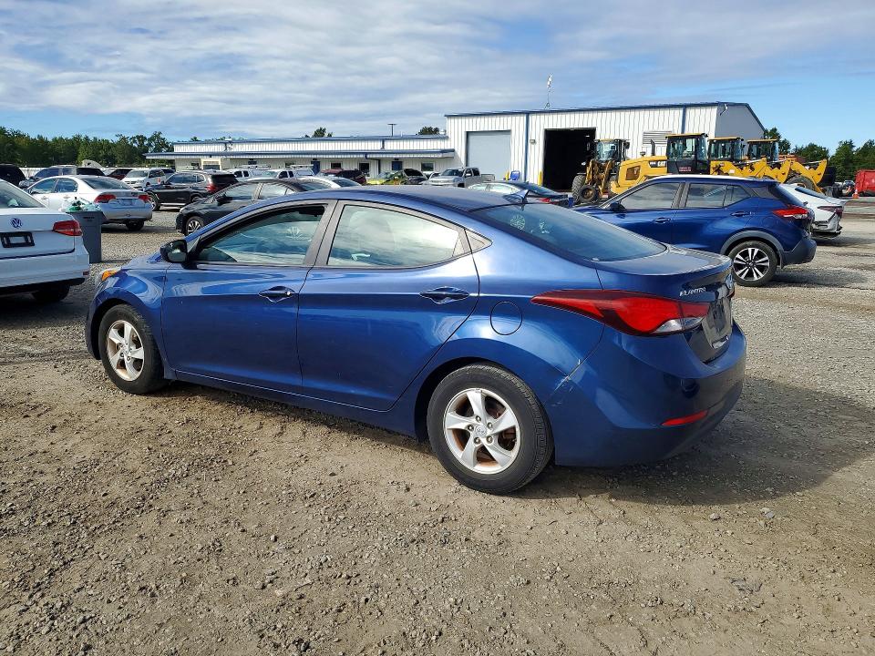 70540846 :رقم المزاد ، 5NPDH4AE5FH614744 vin ، 2015 Hyundai Elantra مزاد بيع