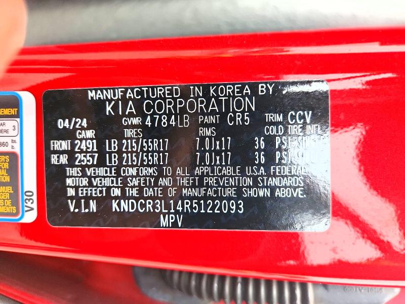 Aukcja sprzedaży 2024 Kia Niro, vin: KNDCR3L14R5122093, numer aukcji: 67207726