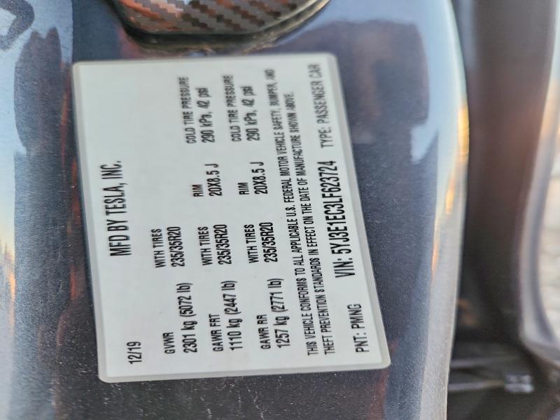 Aukcja sprzedaży 2020 Tesla Model 3, vin: 5YJ3E1EC3LF623724, numer aukcji: 67744536
