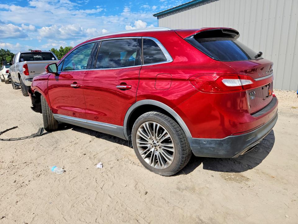 67689636 :رقم المزاد ، 2LMTJ8LR9GBL39531 vin ، 2016 Lincoln Mkx مزاد بيع