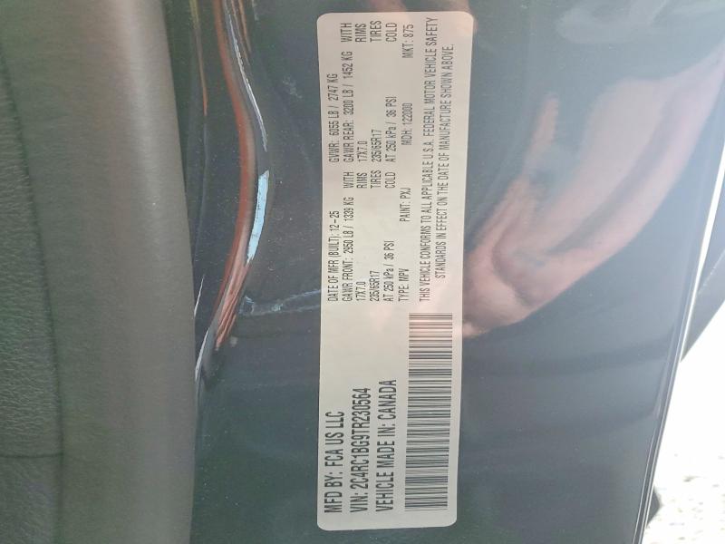 70354306 :رقم المزاد ، 2C4RC1BG9TR230564 vin ، 2026 Chrysler Pacifica مزاد بيع