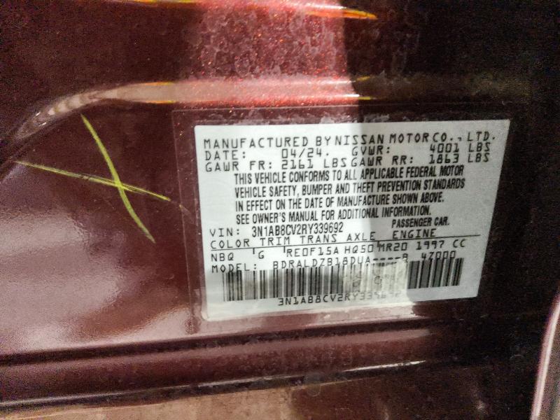 Продажа на аукционе авто 2024 Nissan Sentra, vin: 3N1AB8CV2RY339692, номер лота: 71199546