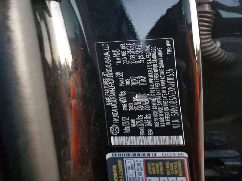 Продажа на аукционе авто 2022 Hyundai Tucson, vin: 5NMJB3AEXNH110636, номер лота: 68089996