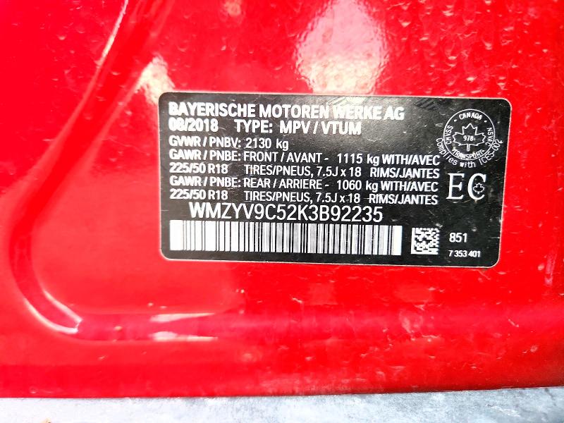 Продаж на аукціоні авто 2019 Mini Cooper, vin: WMZYV9C52K3B92235, номер лоту: 68074556