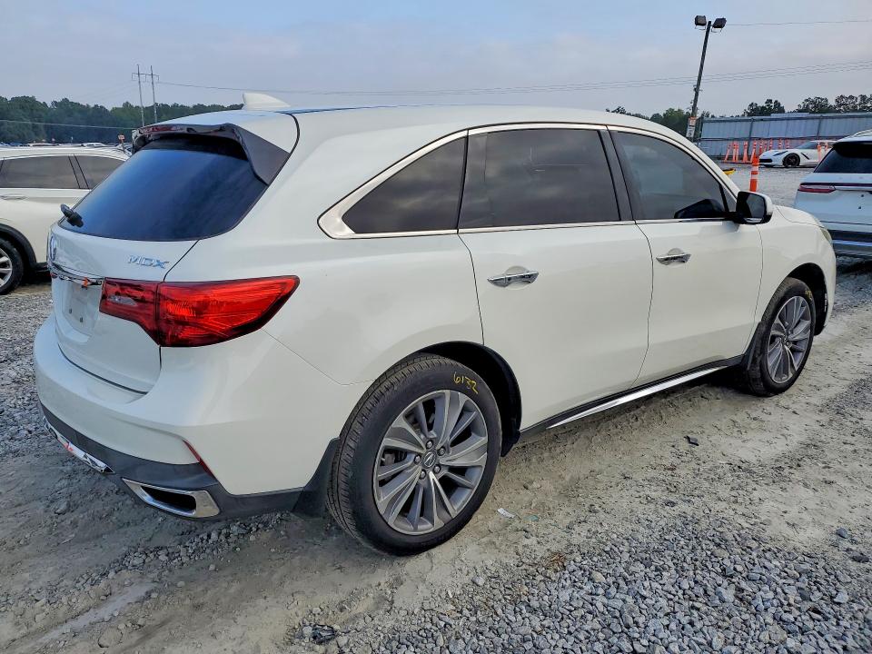 68945736 :رقم المزاد ، 5FRYD3H59HB009283 vin ، 2017 Acura Mdx مزاد بيع