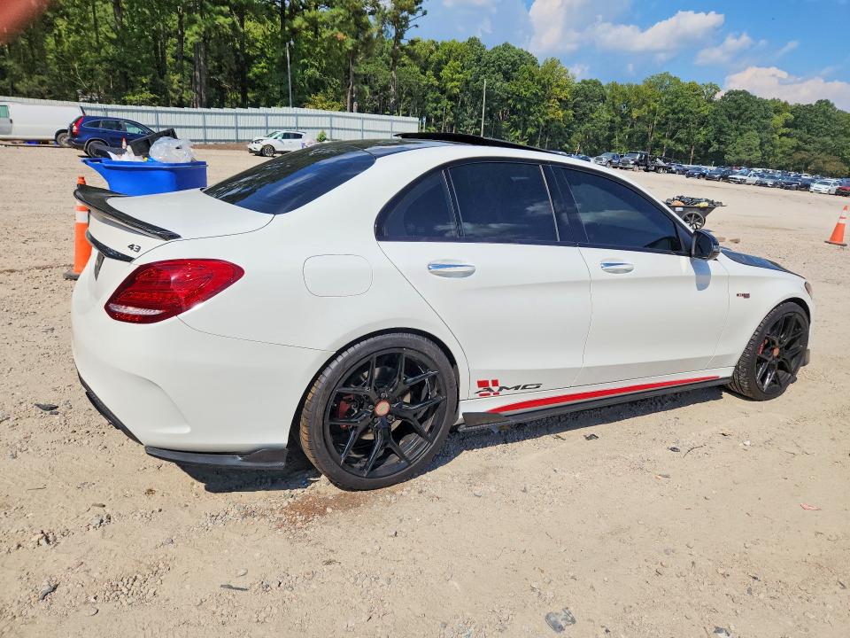 2018 Mercedes-benz C მანქანა იყიდება აუქციონზე, vin: 55SWF6EBXJU256993, აუქციონის ნომერი: 67678736