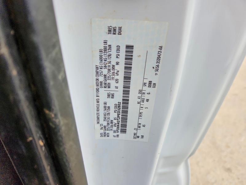 69613586 :رقم المزاد ، 1FD9X4GT2PED32802 vin ، 2023 Ford F450 مزاد بيع