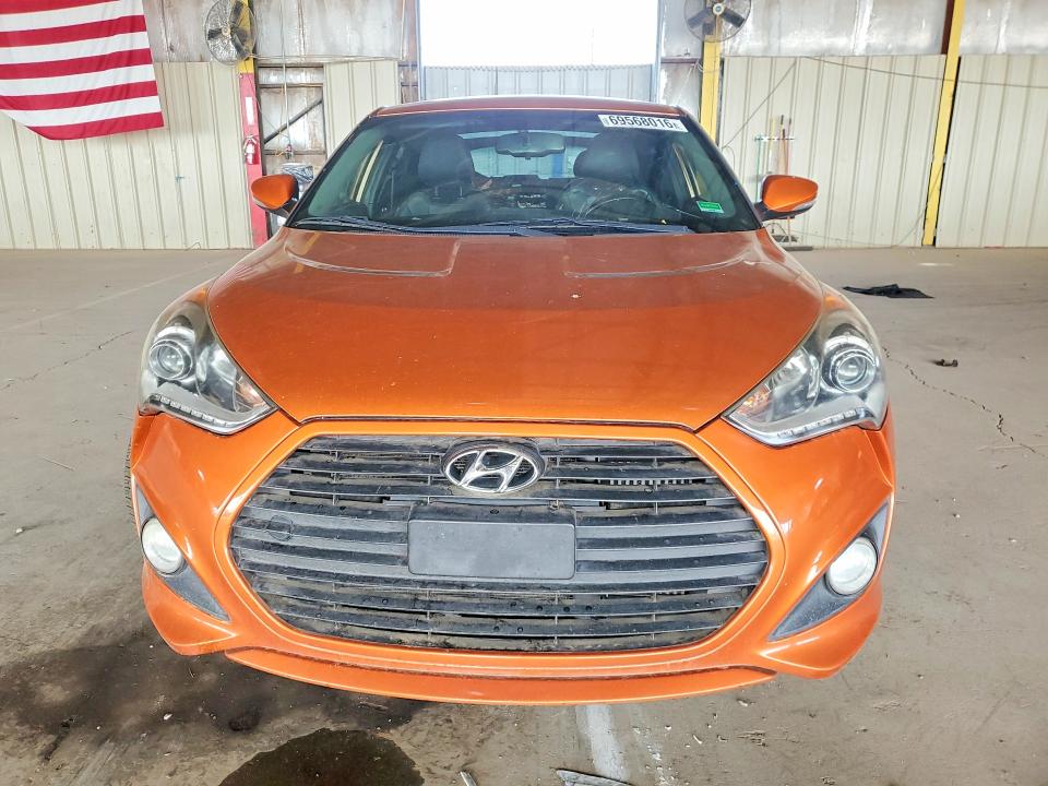 2014 Hyundai Veloster მანქანა იყიდება აუქციონზე, vin: KMHTC6AE4EU204720, აუქციონის ნომერი: 69568016