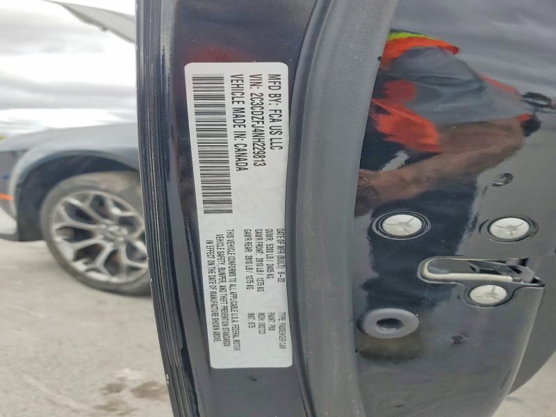 69500536 :رقم المزاد ، 2C3CDZFJ4NH229813 vin ، 2022 Dodge Challenger مزاد بيع